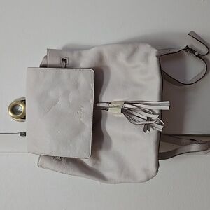 Kate Spade New YORK Wilder Pink Grey Street Backpack Womens PURSE Bag Large